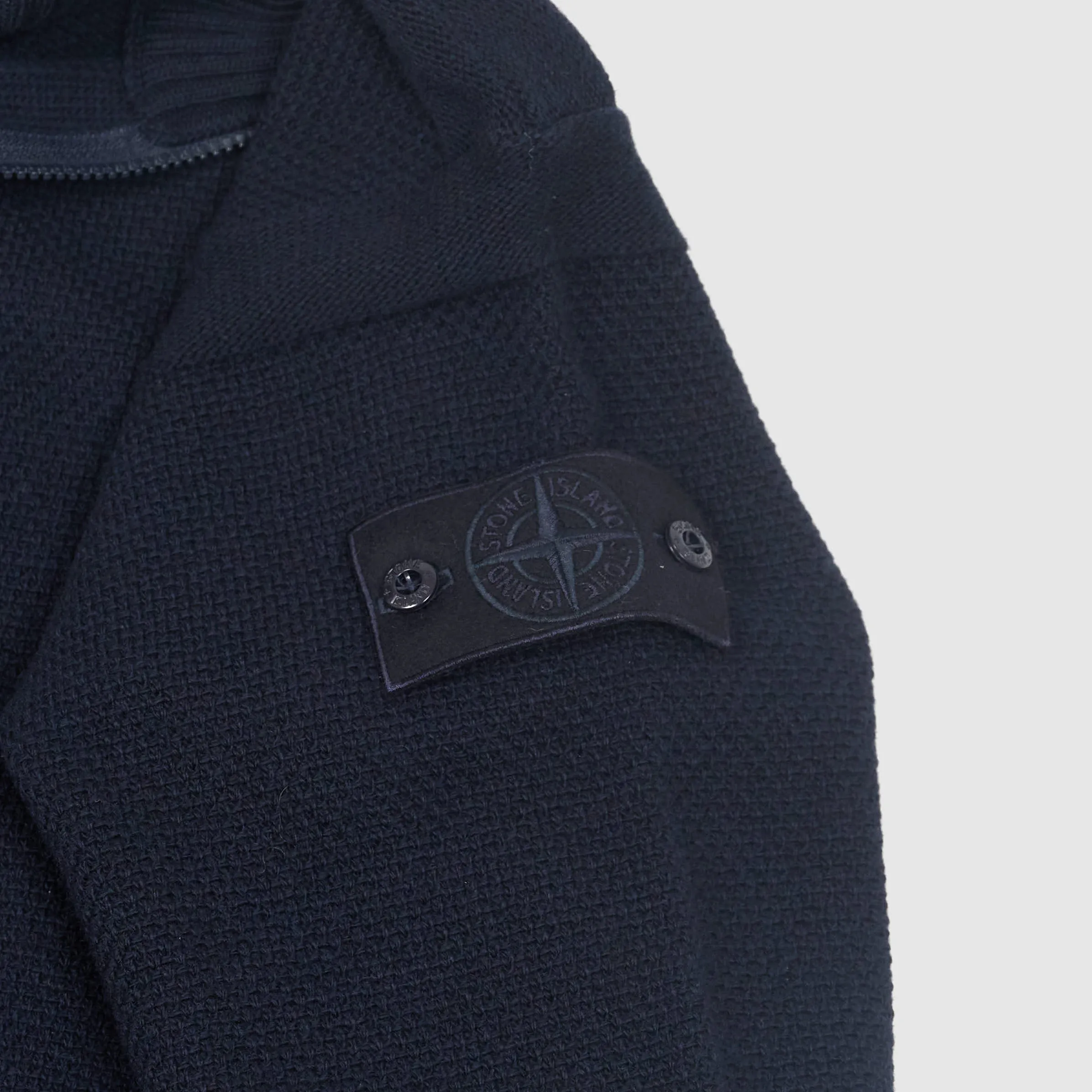 Stone Island Ghost Piece Two -Way Zip Sweater Cardigan