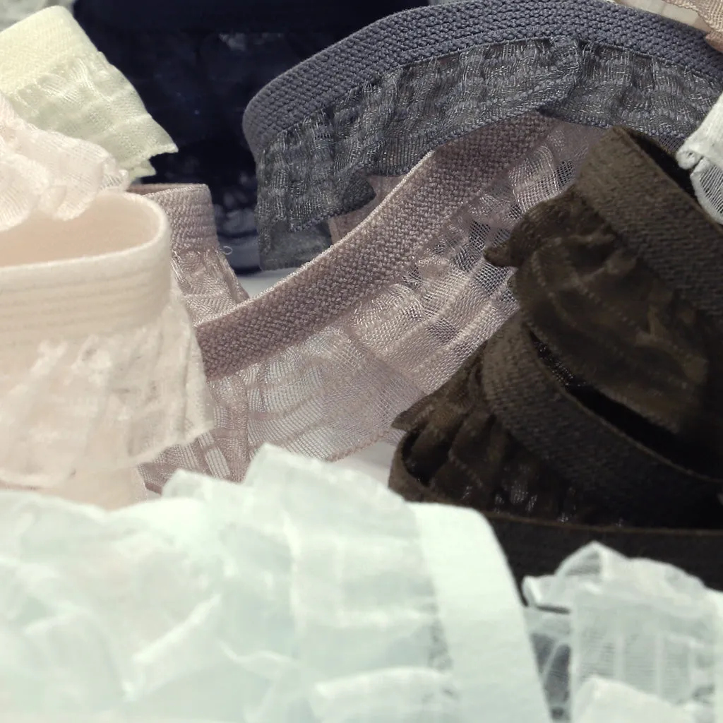 Stream Frill Stretch #00 Ecru