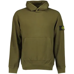 Stretch Cotton Fleece Hoodie