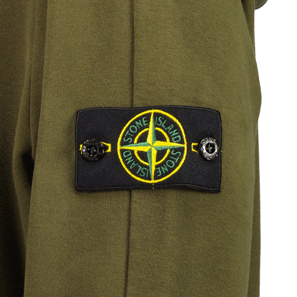 Stretch Cotton Fleece Hoodie