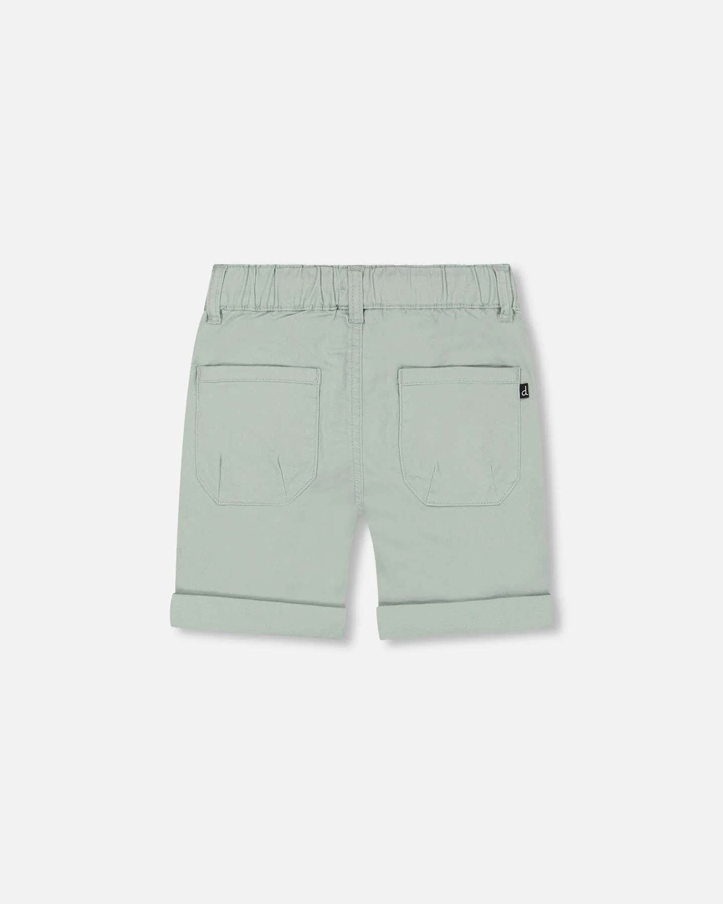 Stretch Twill Short Sage Green