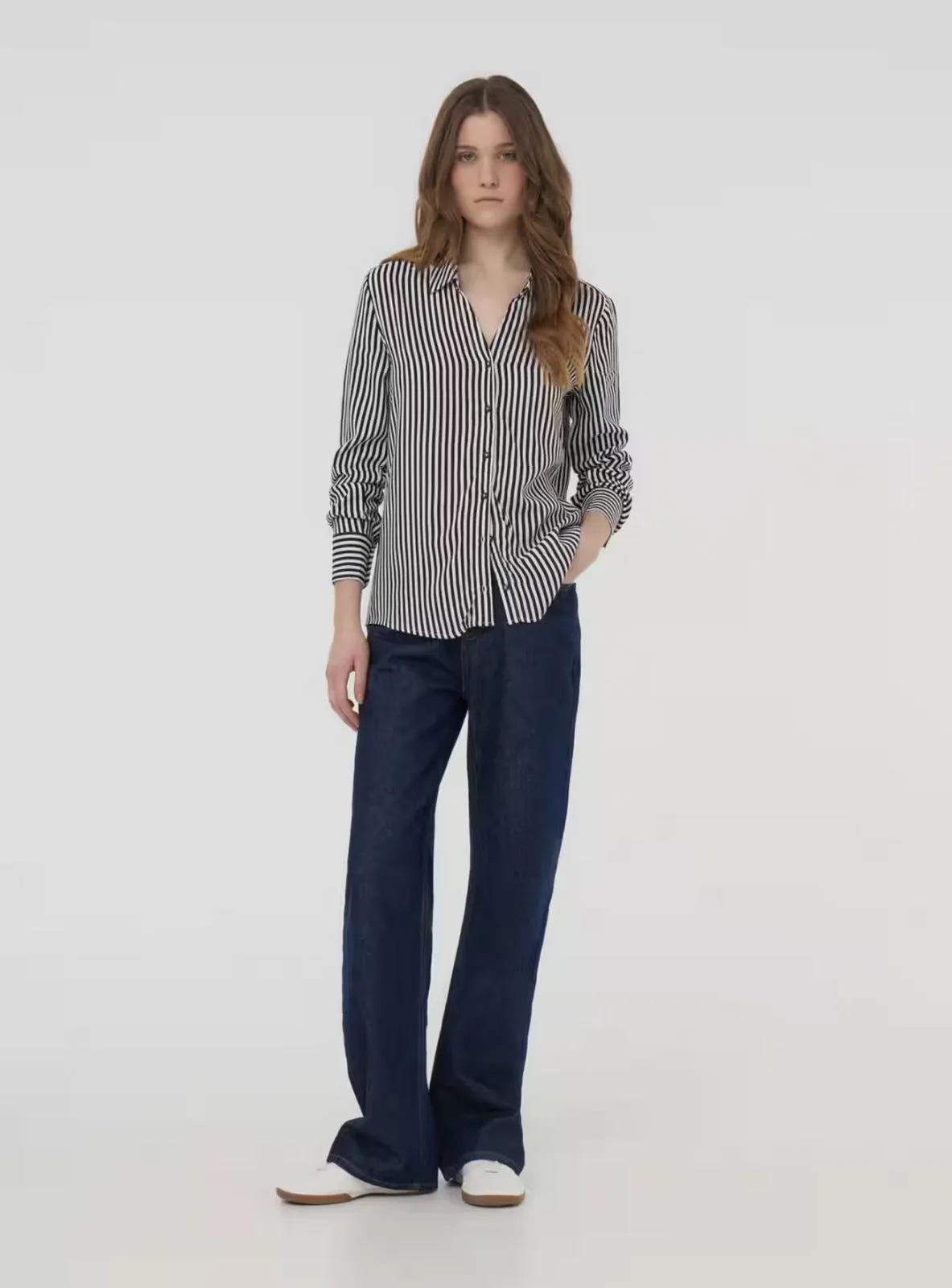 Stripe Black Shirt