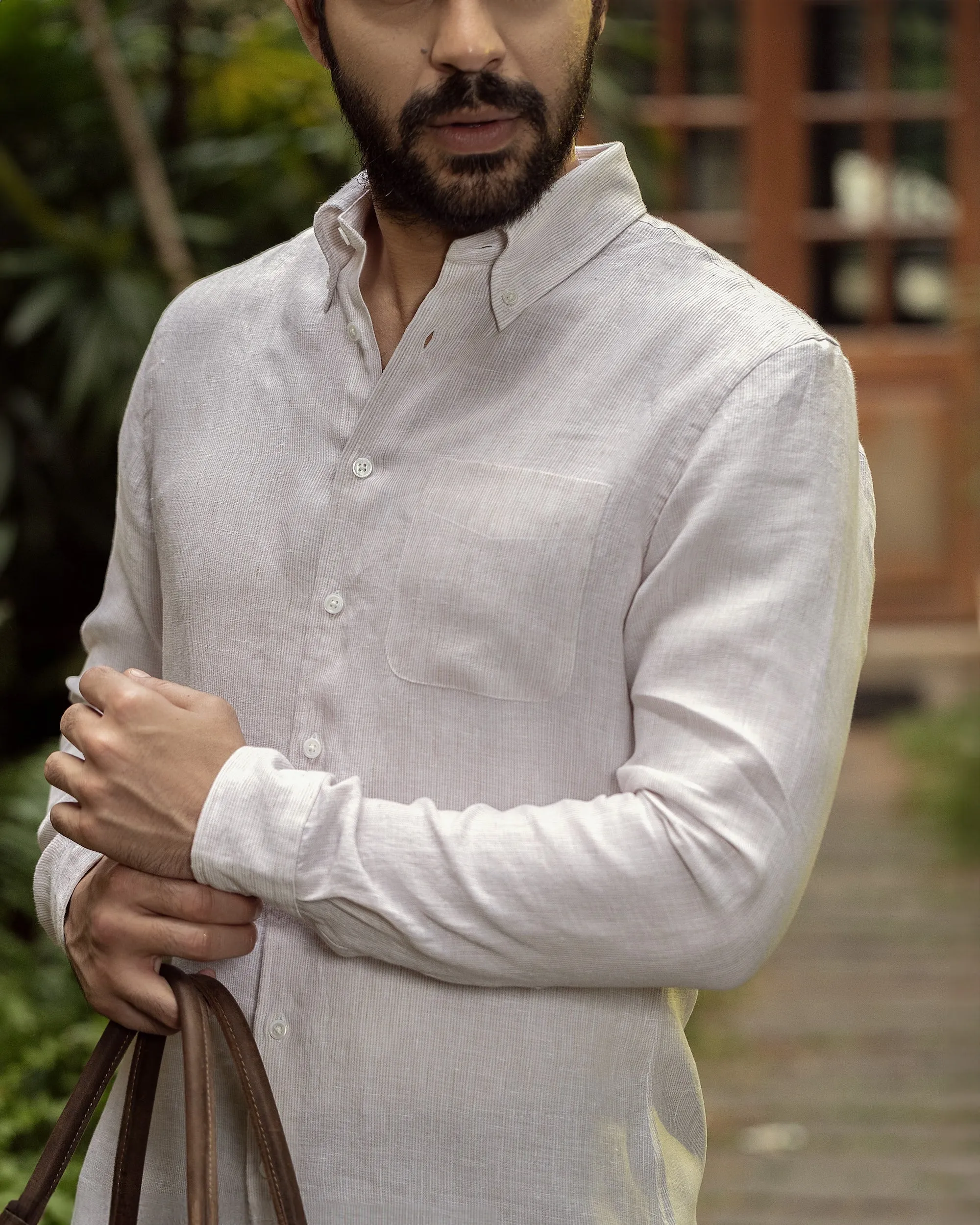 Striped Linen Shirts