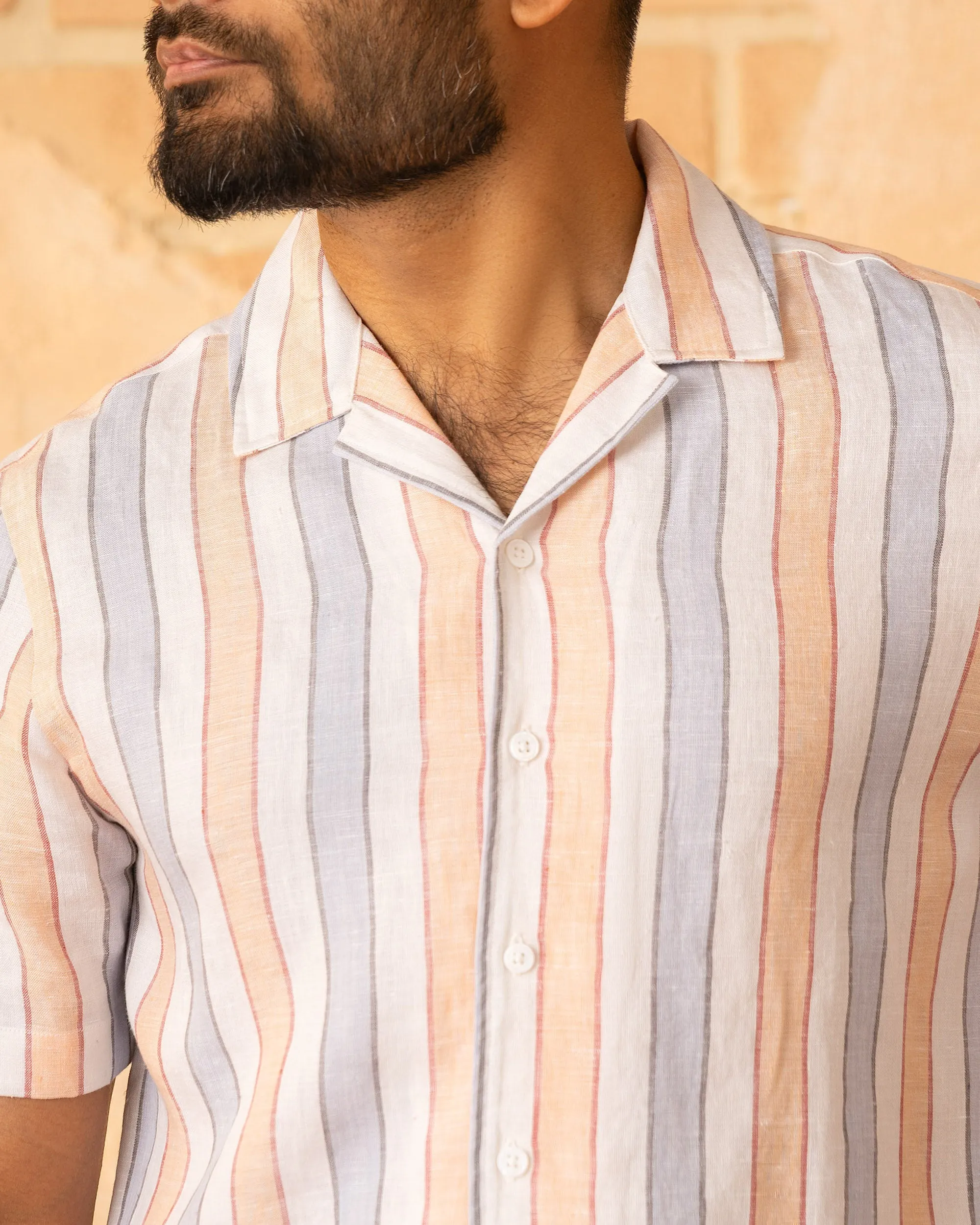 Striped Linen Shirts