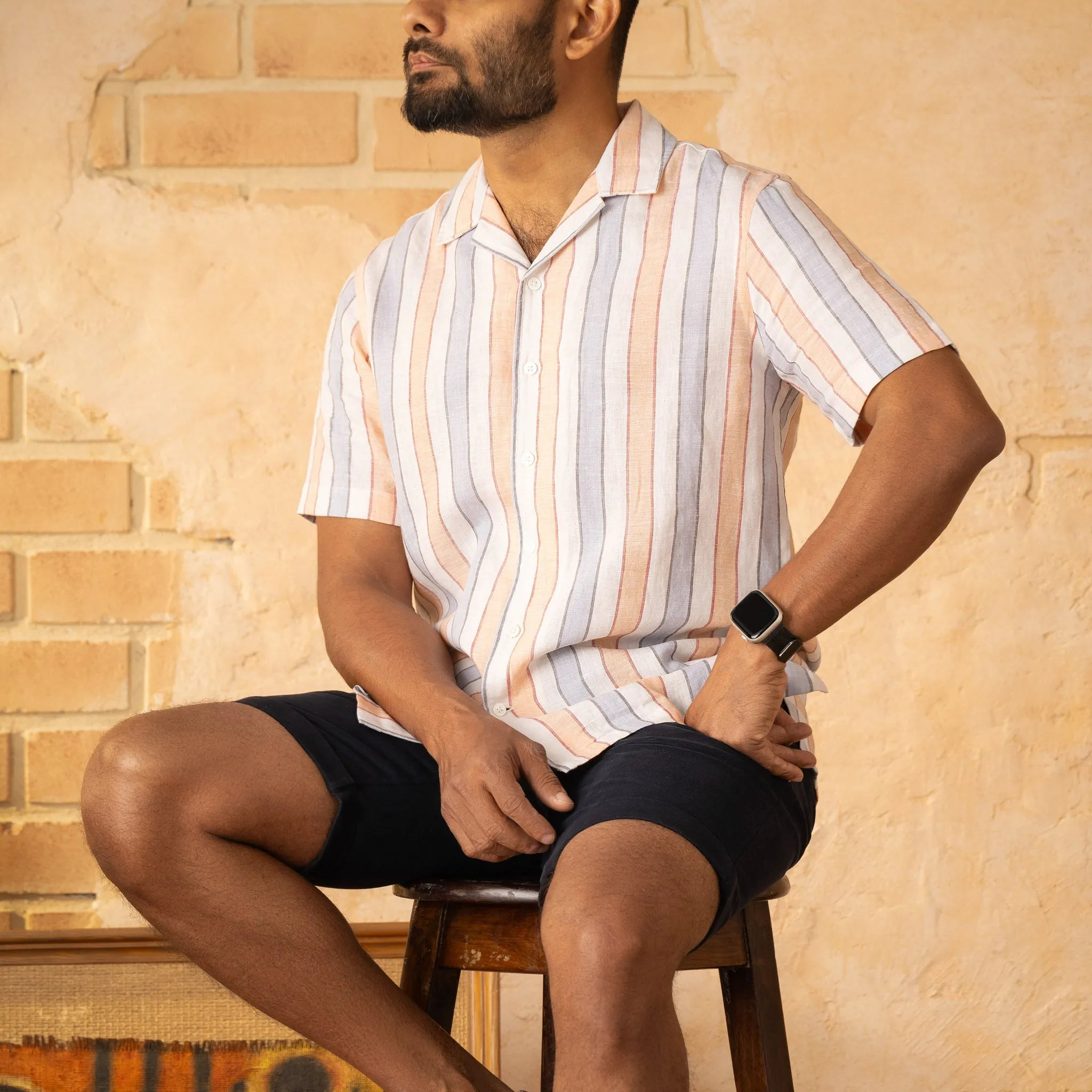 Striped Linen Shirts