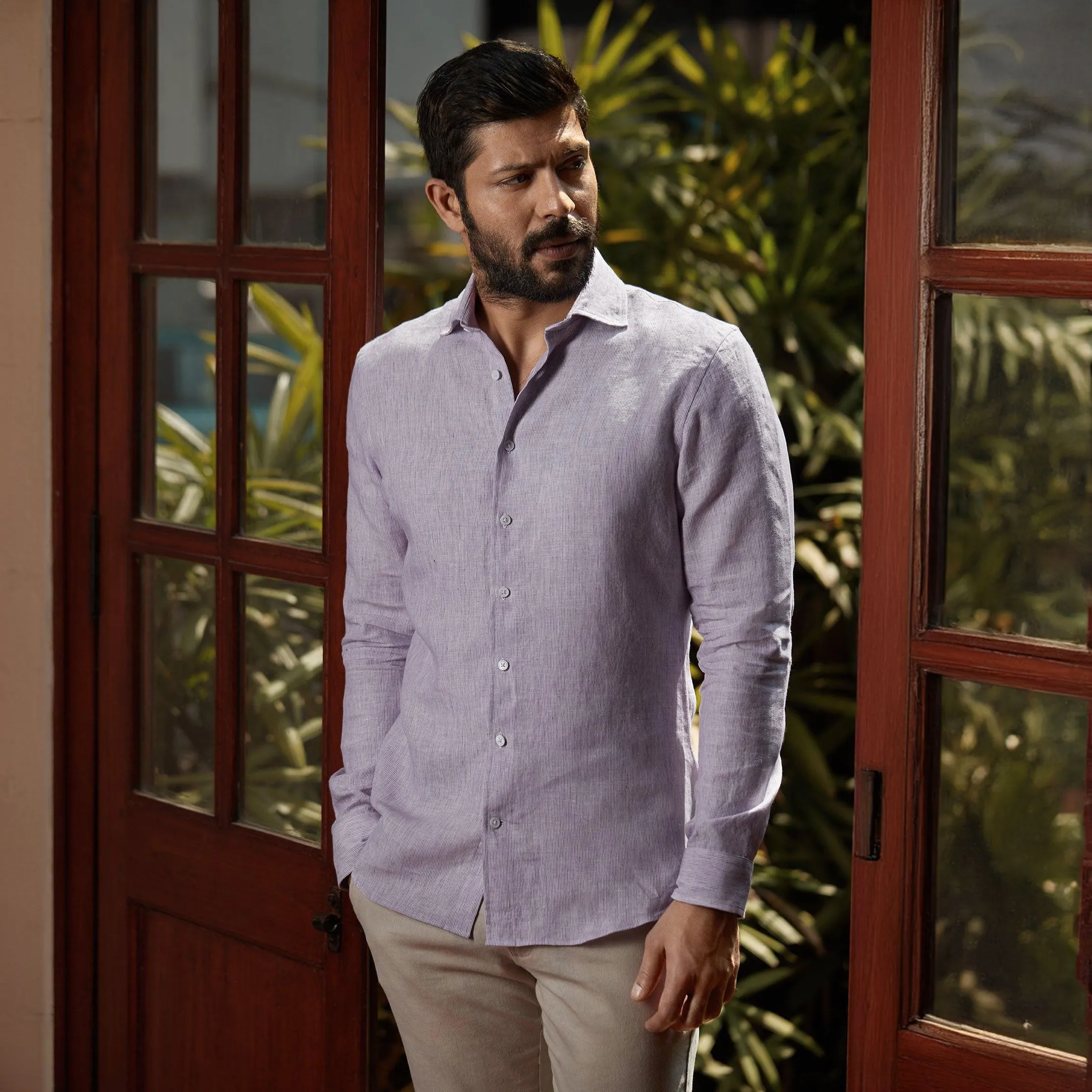 Striped Linen Shirts
