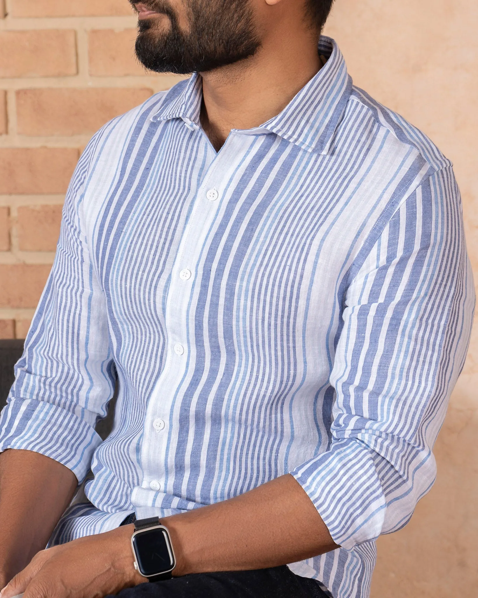 Striped Linen Shirts