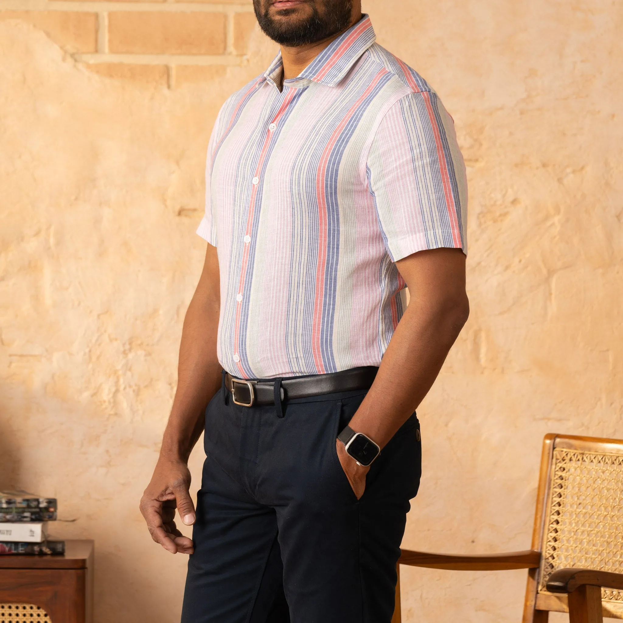 Striped Linen Shirts