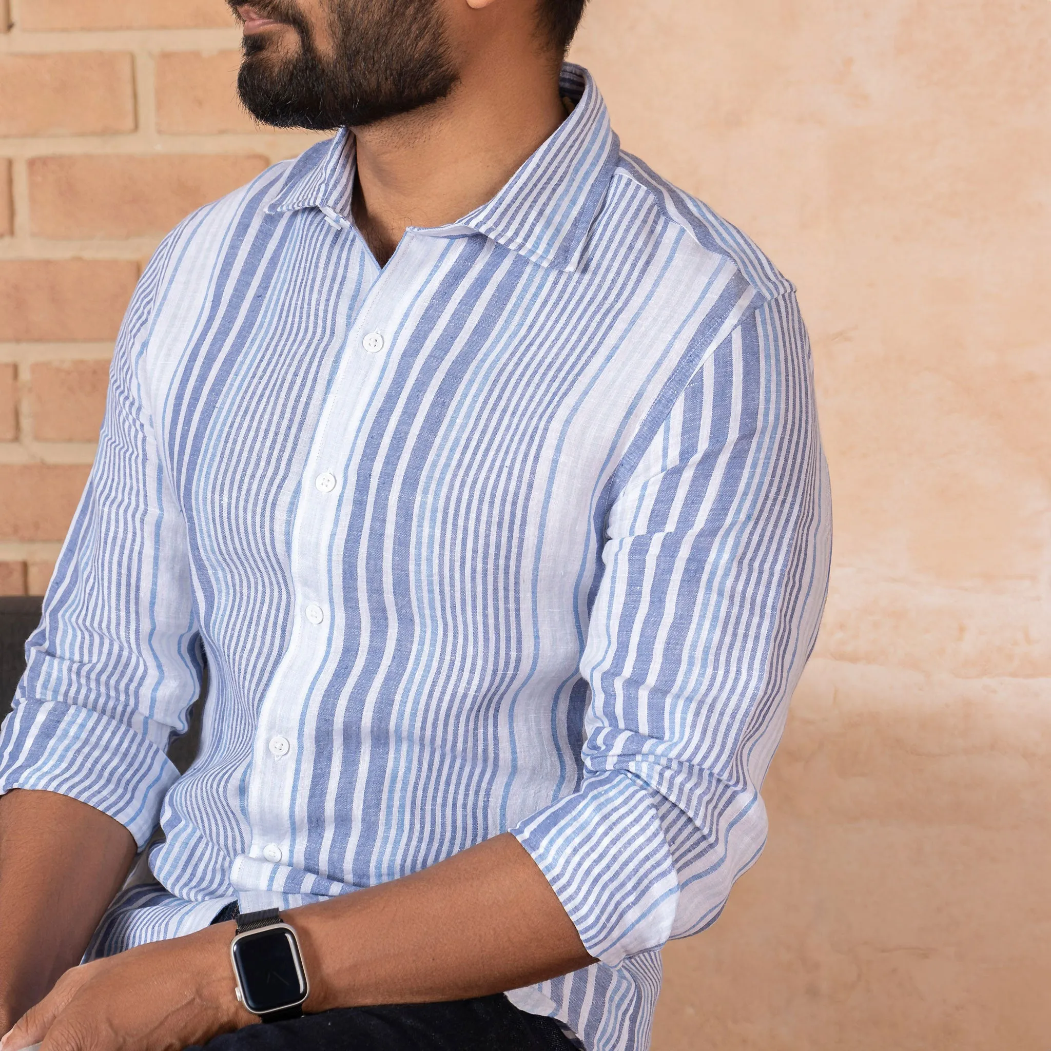 Striped Linen Shirts