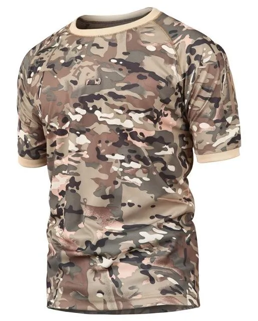 Summer Army  Breathable Camo Military T-Shirt
