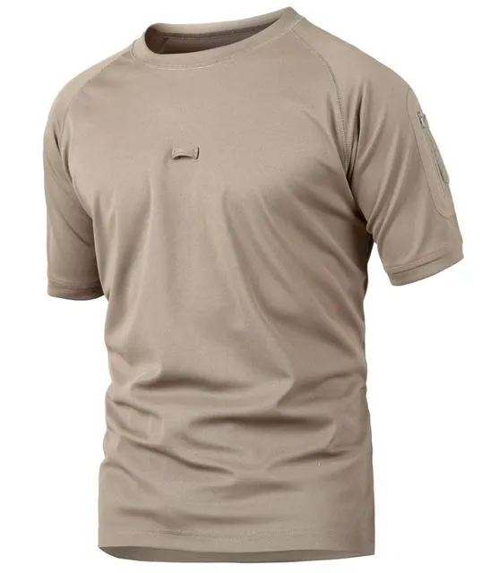 Summer Army  Breathable Camo Military T-Shirt