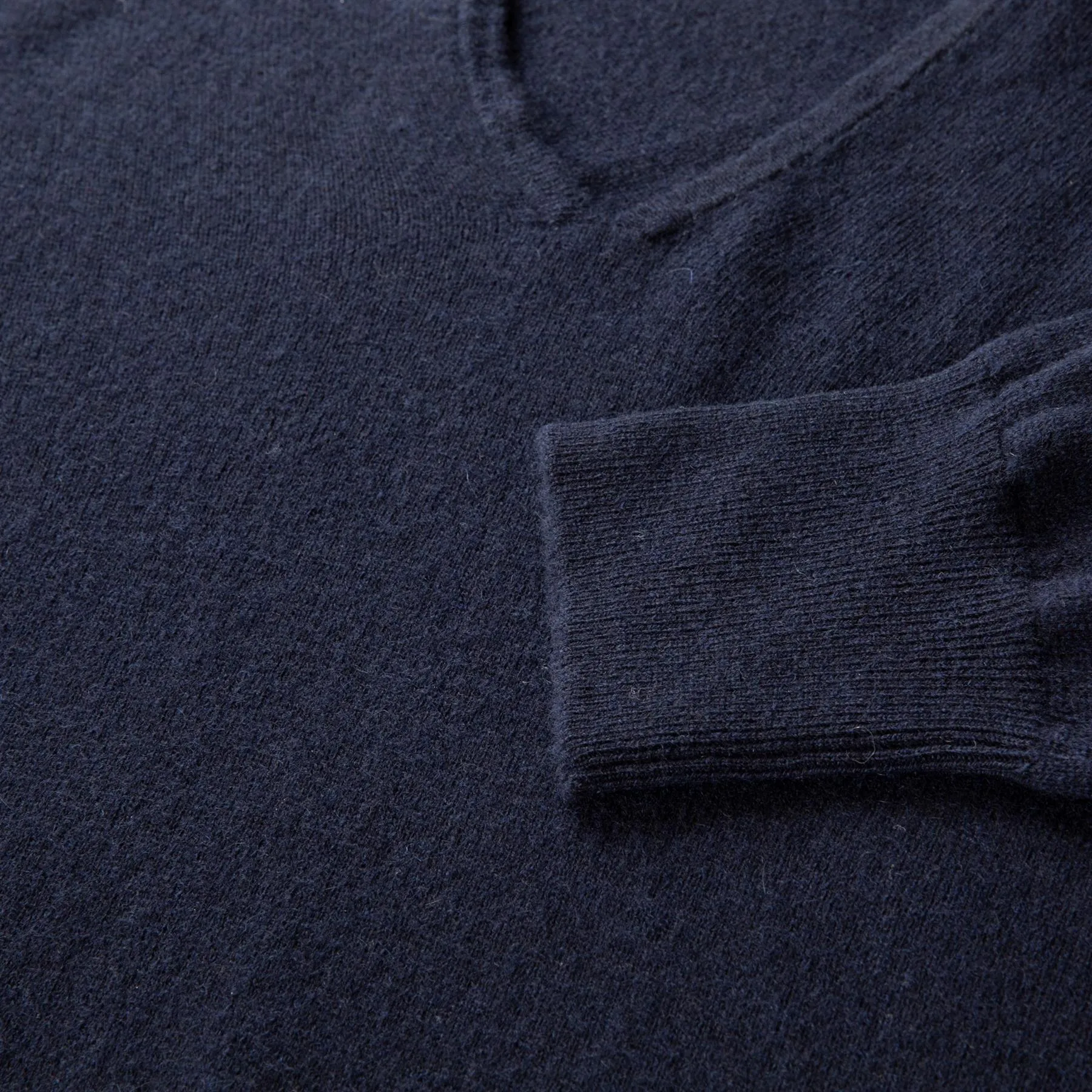 Summer Cashmere Hoodie Navy