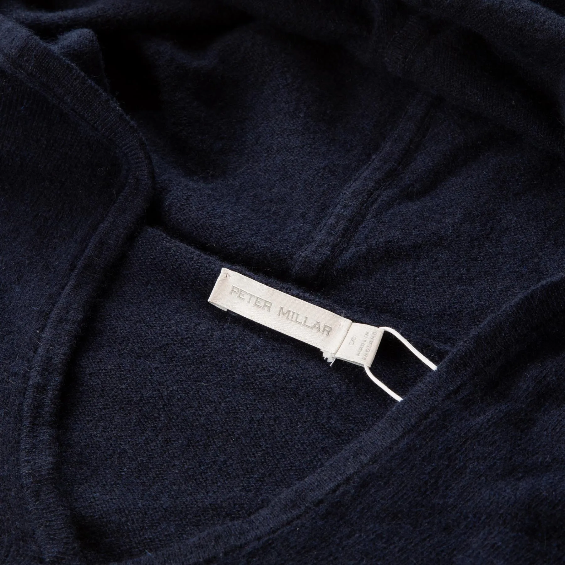 Summer Cashmere Hoodie Navy