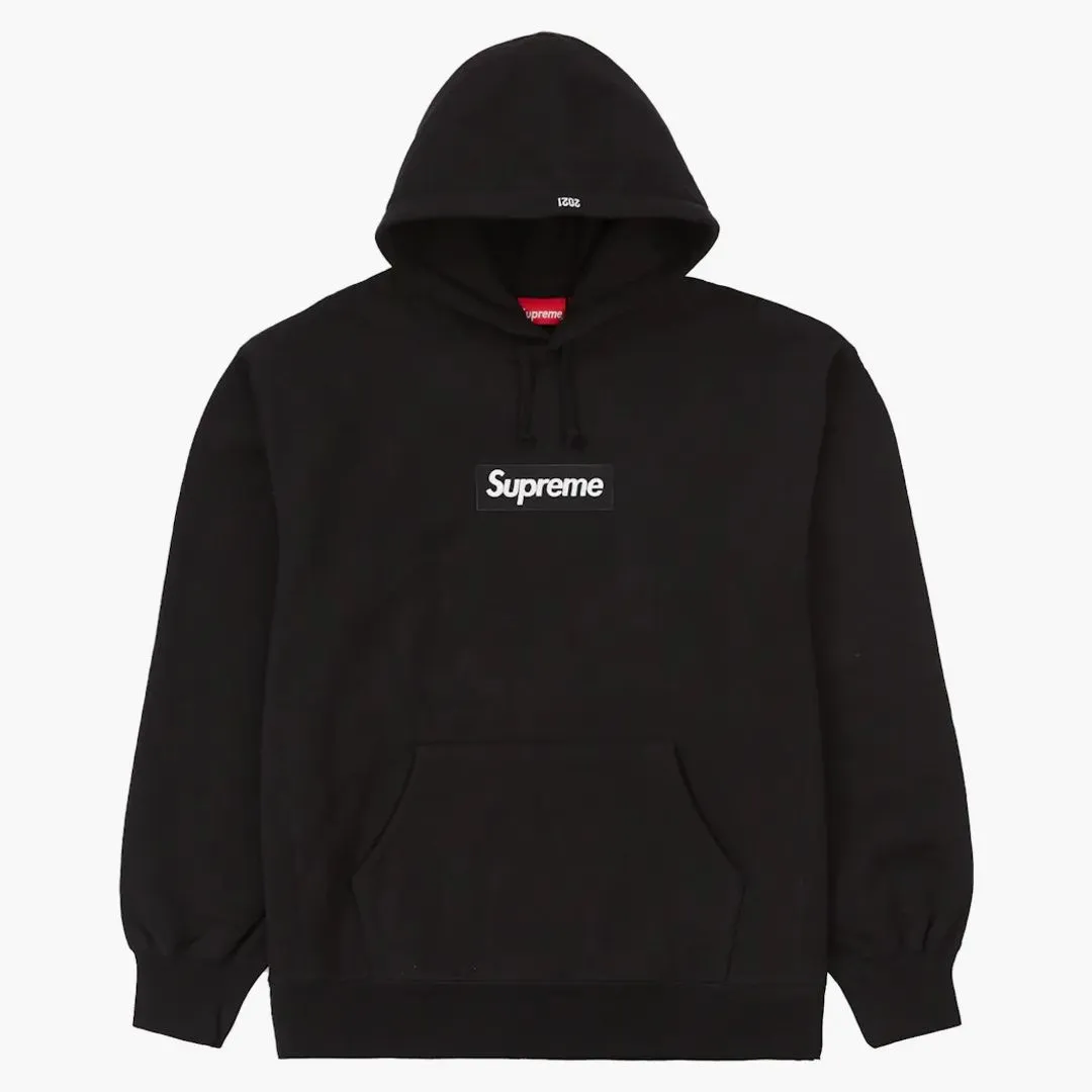 Supreme Box Logo Hooded Sweatshirt (fw21) Black