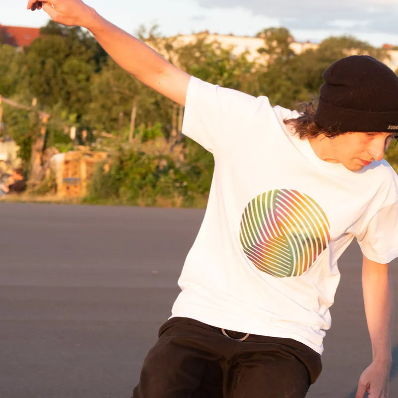 T-Shirt: Swirl (grey)
