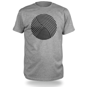 T-Shirt: Swirl (grey)