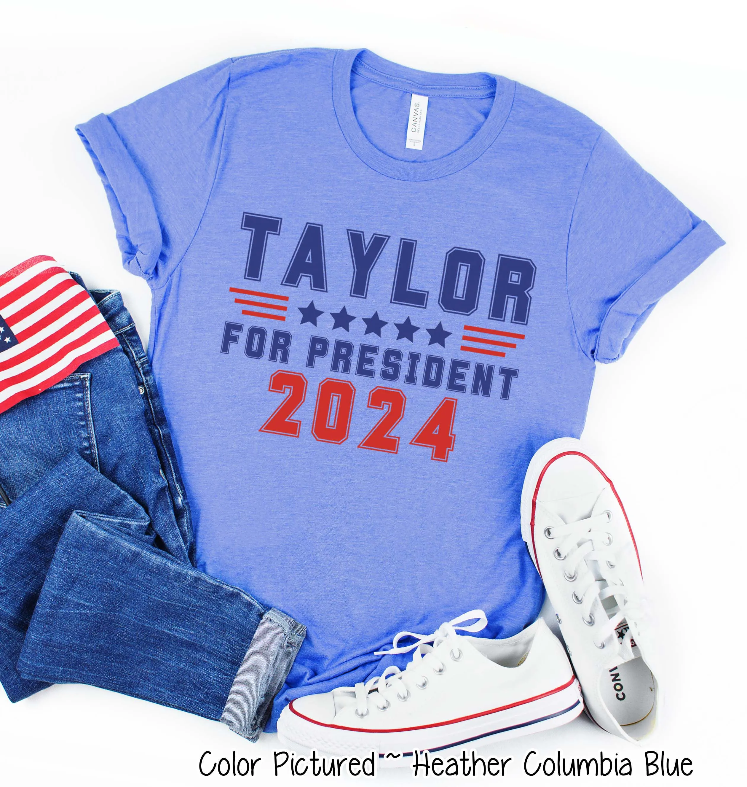 Taylor Swift for President Funny Political Tee or Sweatshirt