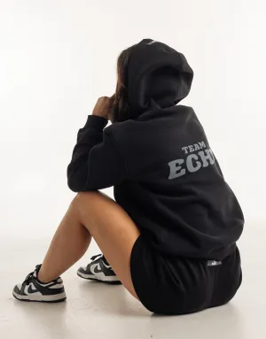 Team Echt Hoodie - All Black