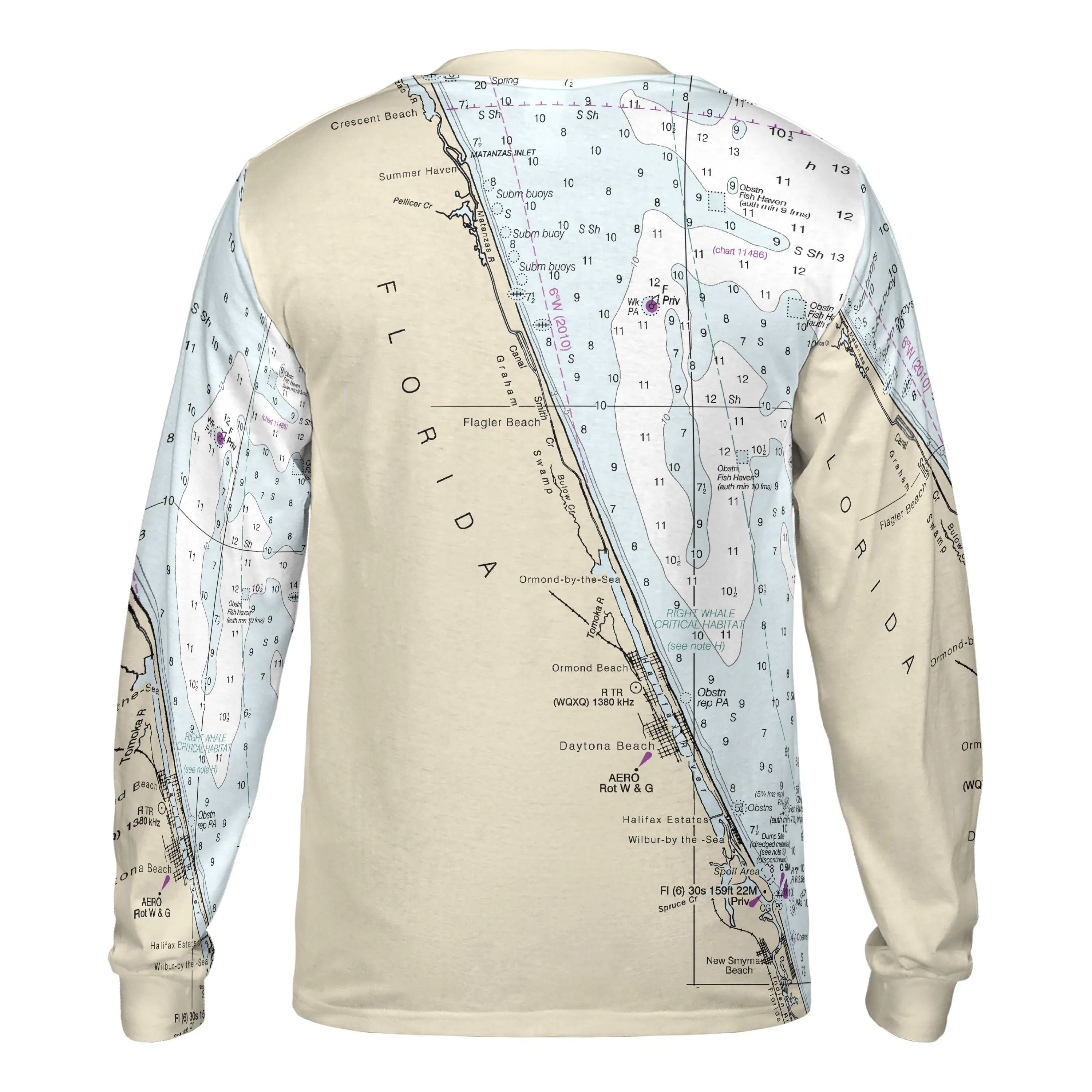 The Flagler Beach Long Sleeve Tee