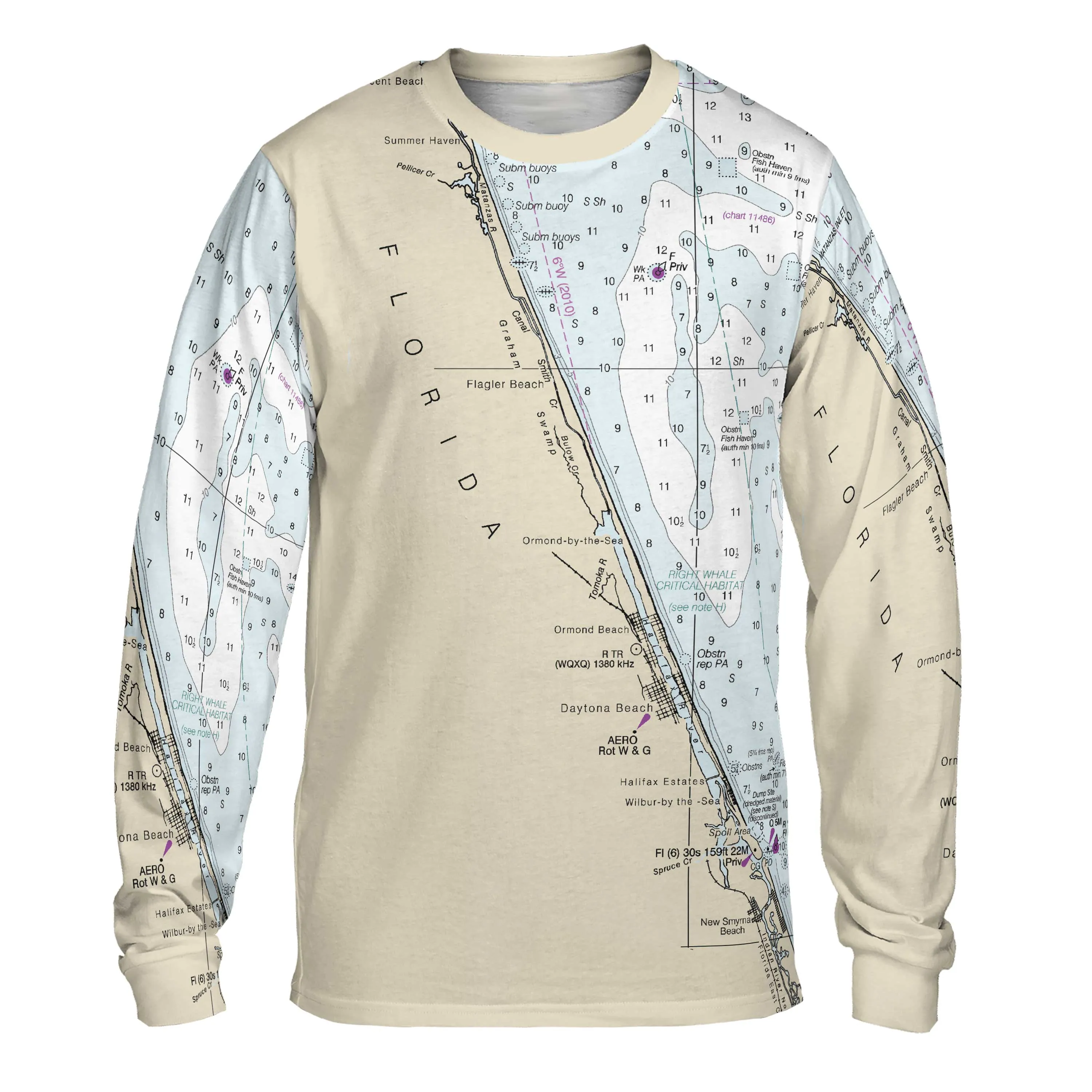 The Flagler Beach Long Sleeve Tee