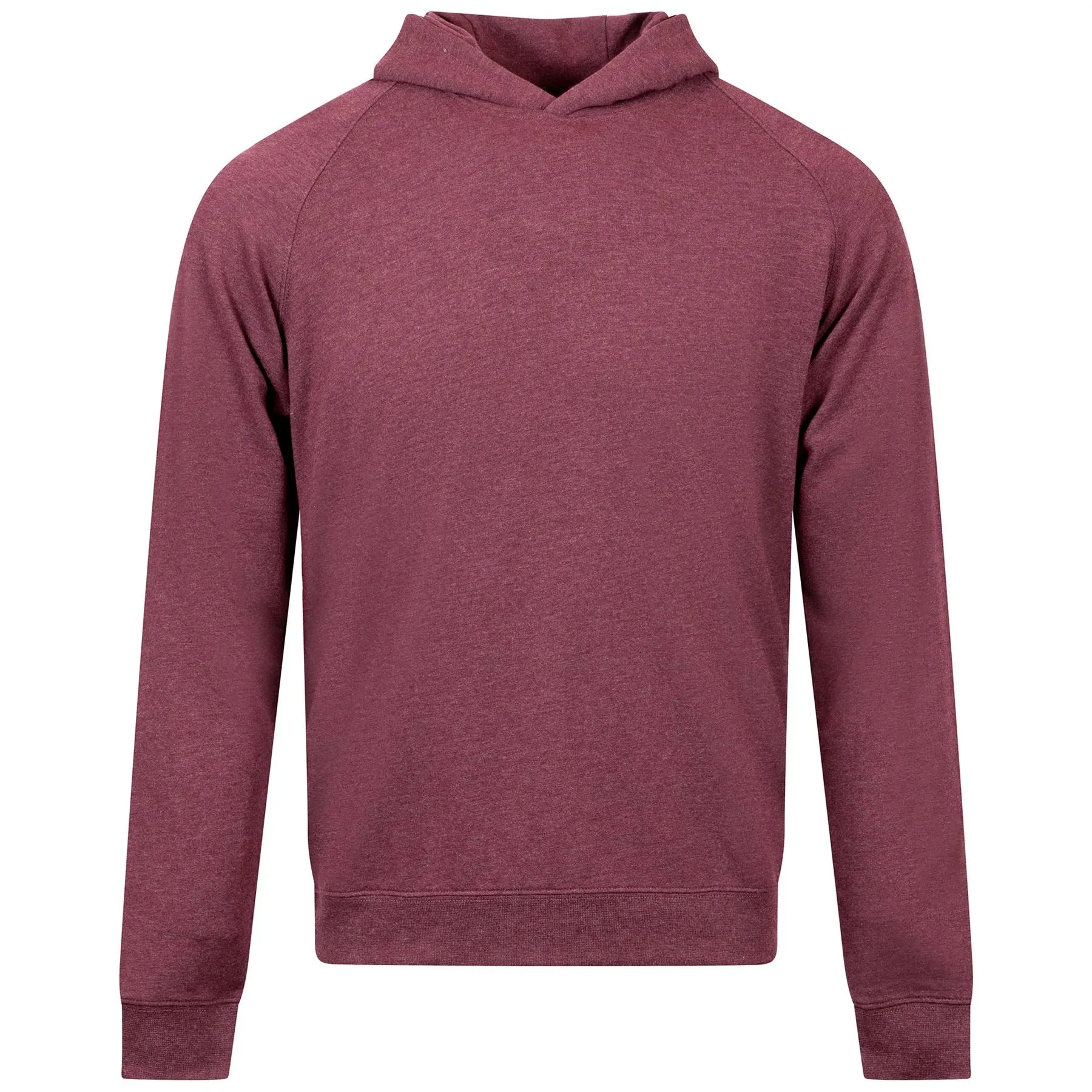 The Lawson Performance Hoodie Heathered Dark Claret