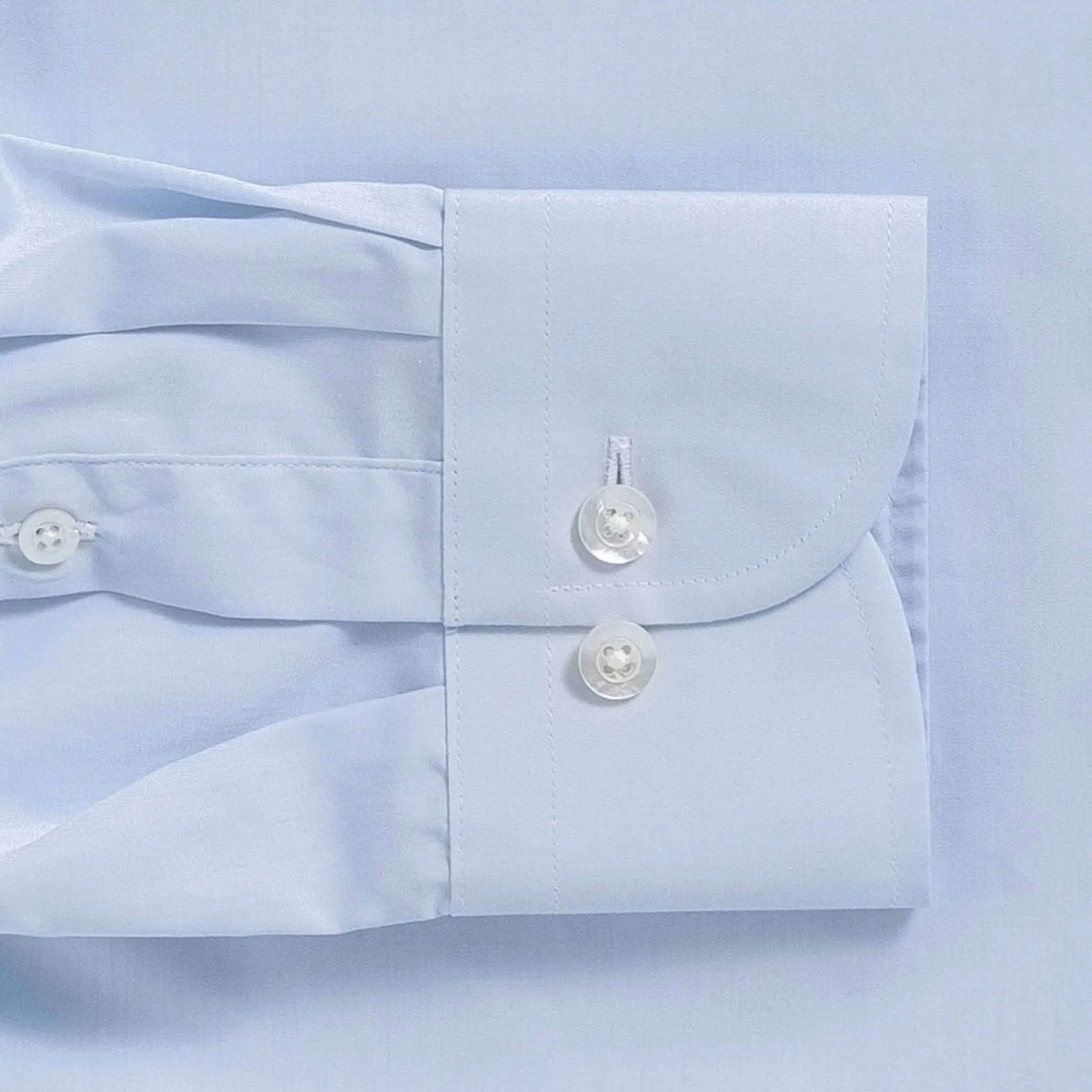 The Light Blue Regent 120s Poplin Custom Shirt