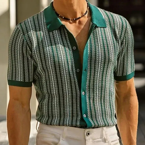The Milan Weave Polo