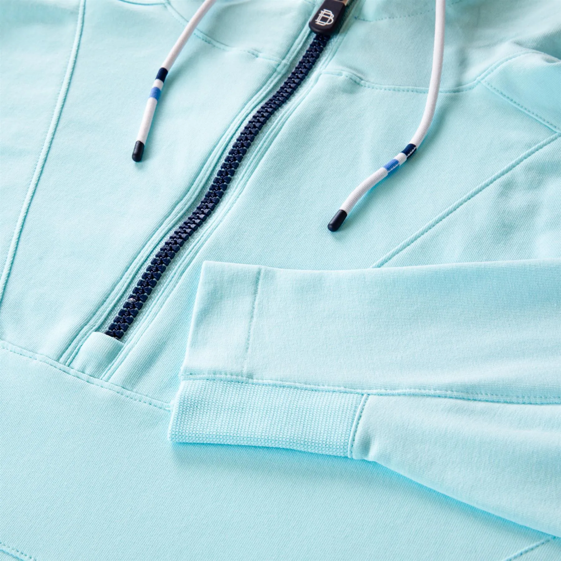 The Proctor Quarter Zip Hoodie Clearwater