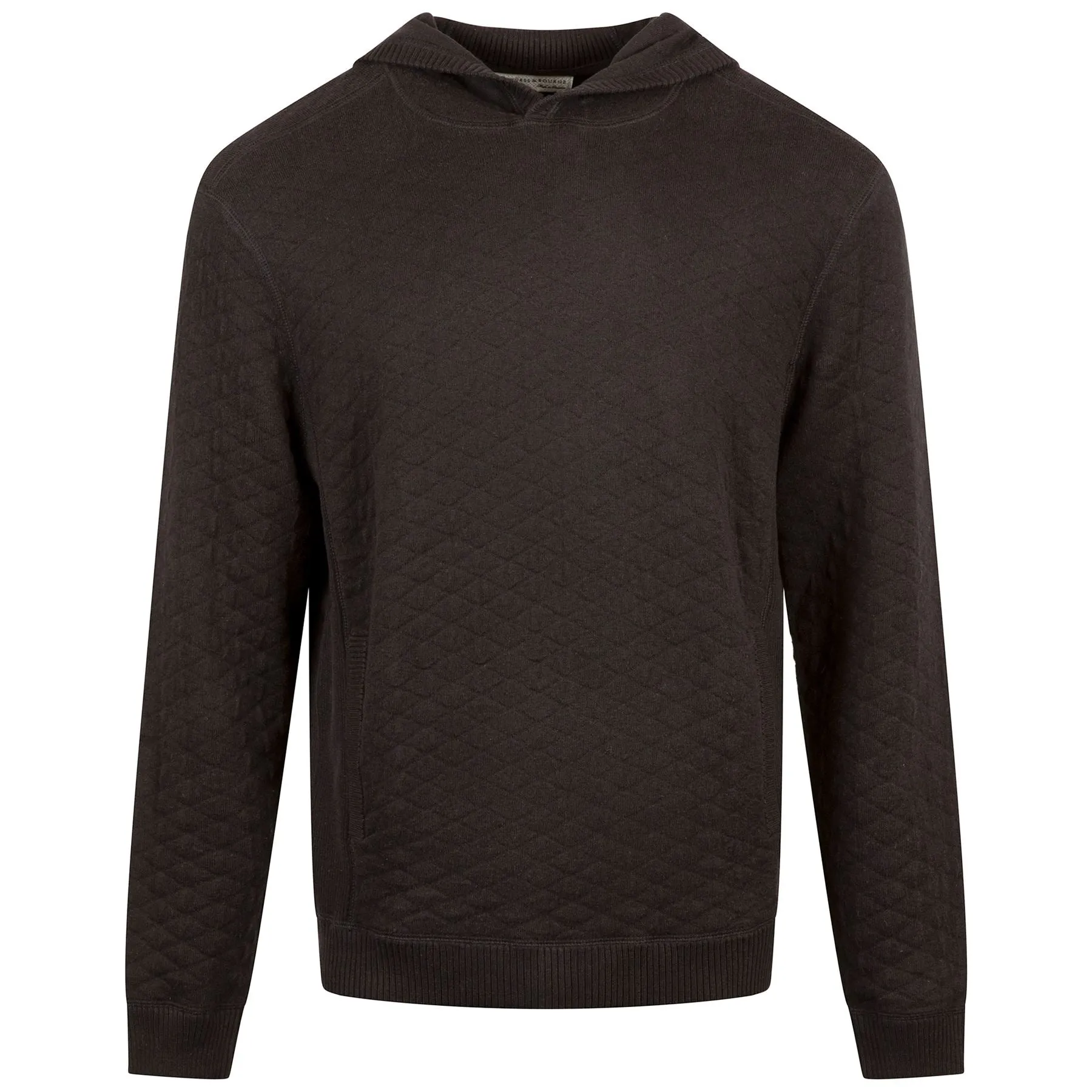 The Wallace Hooded Sweater Black
