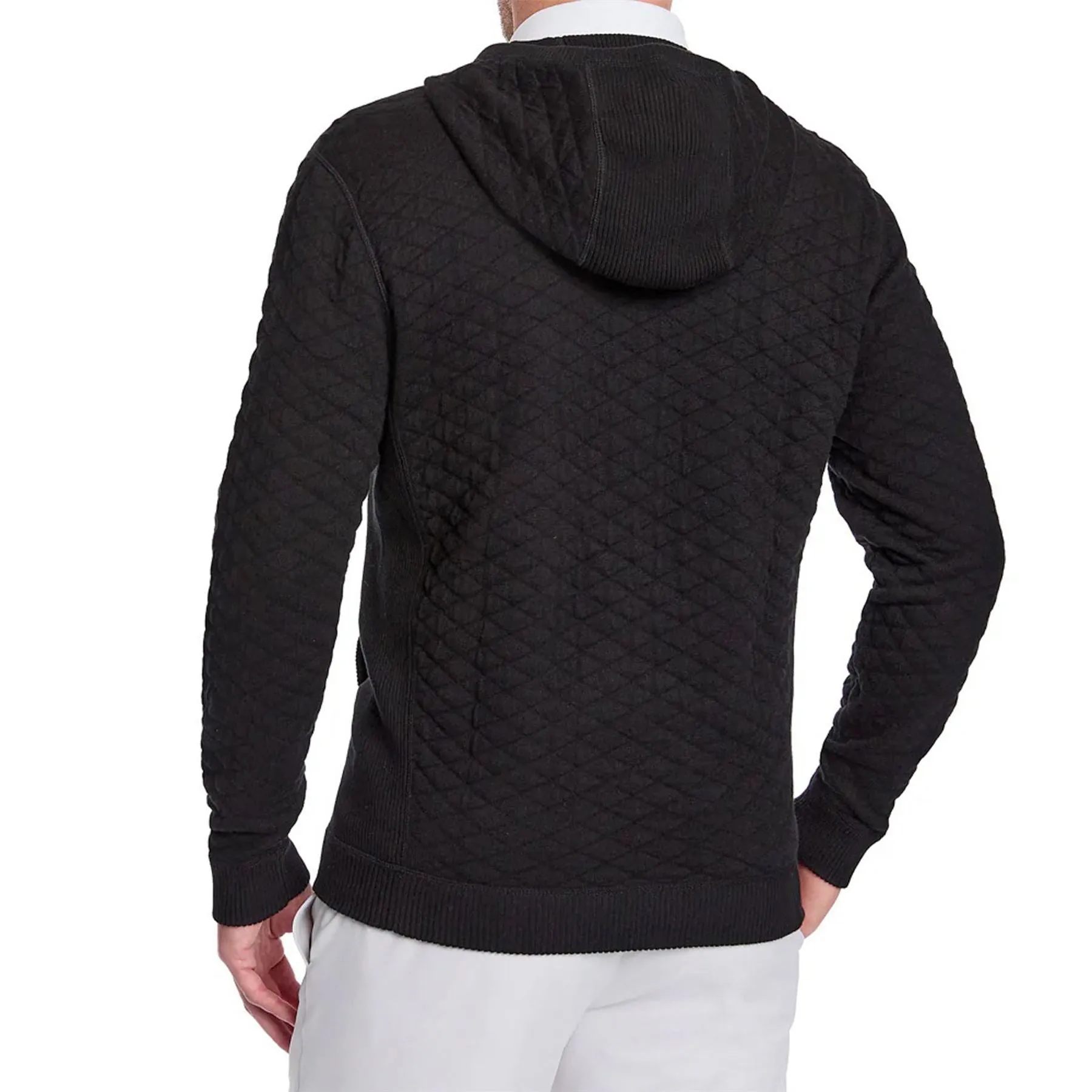 The Wallace Hooded Sweater Black
