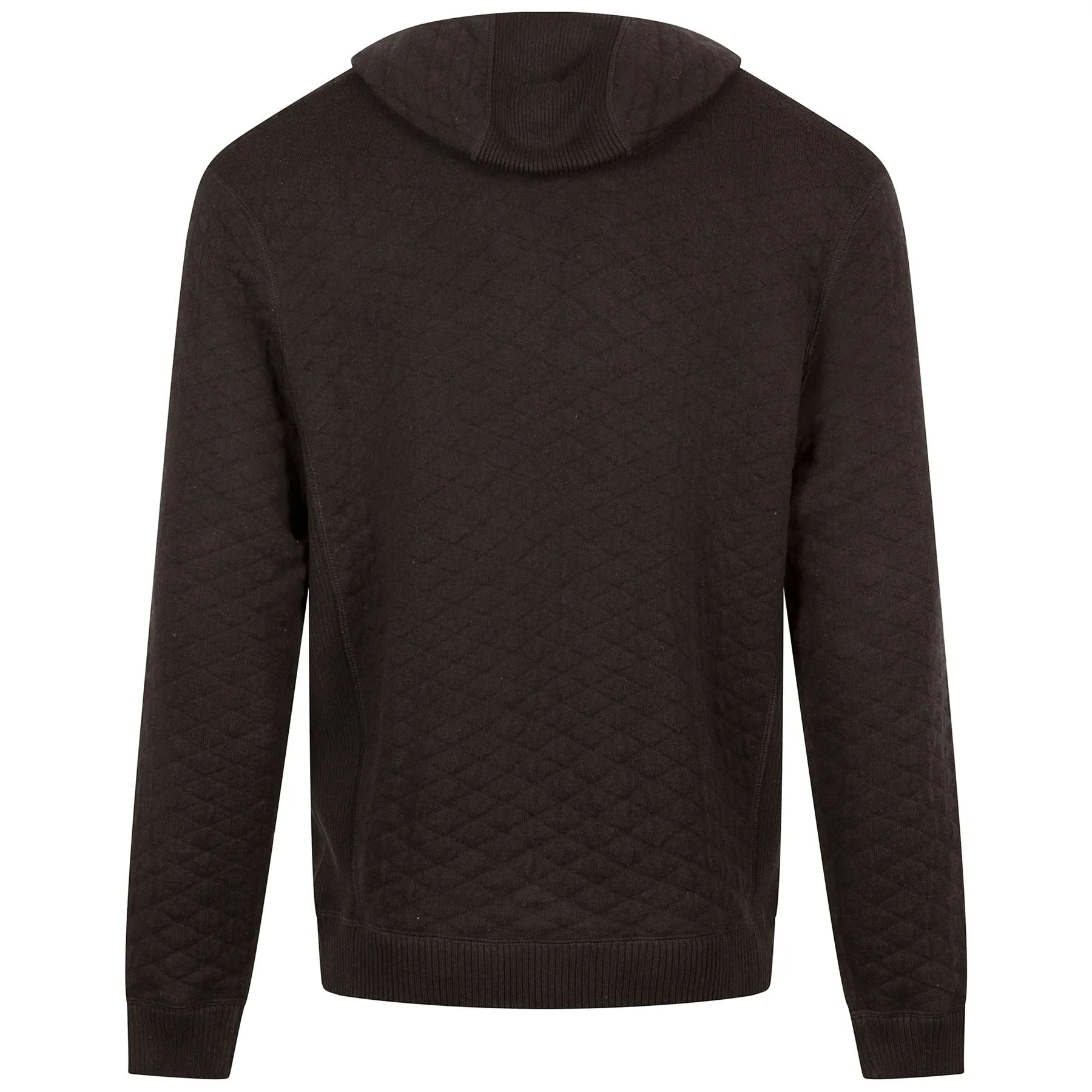 The Wallace Hooded Sweater Black