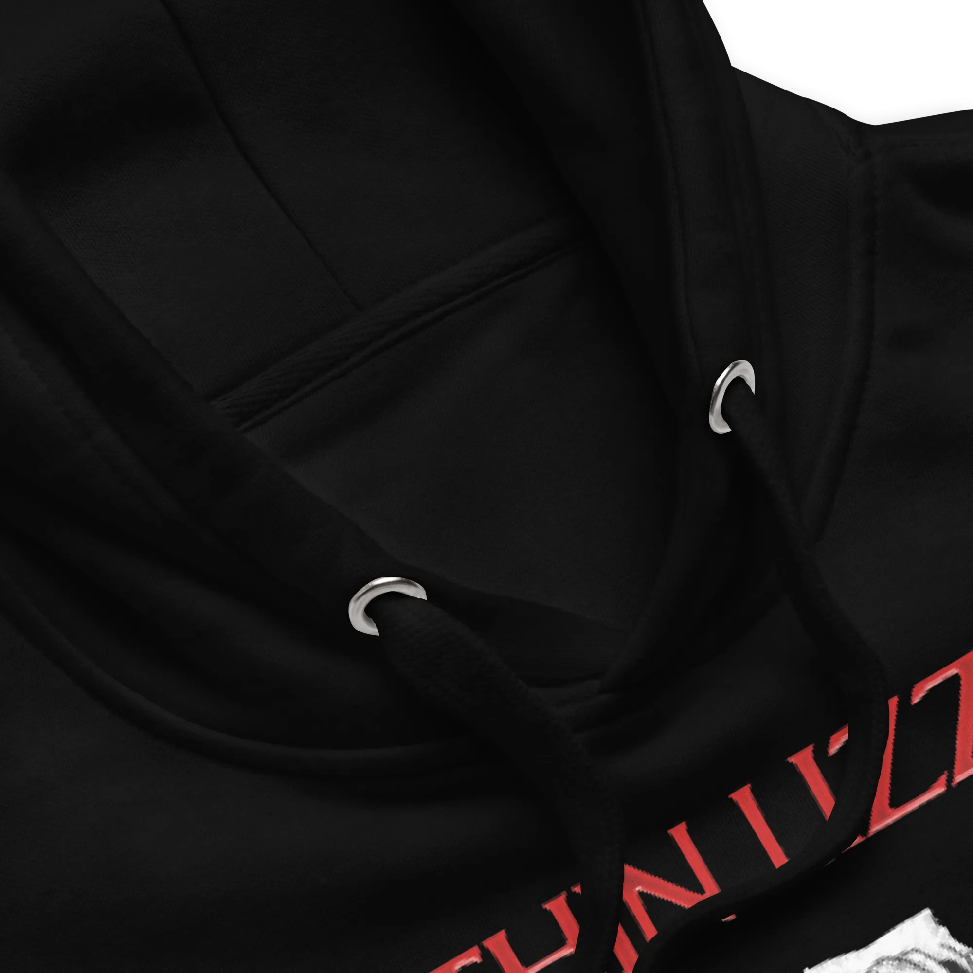 Thin Lizzy Black Rose Jumbo Print Hoodie