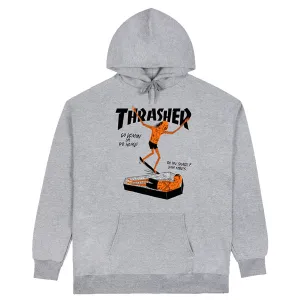Thrasher - Coffin Hoodie Grey