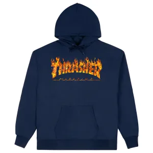 Thrasher - Inferno Hoodie Navy