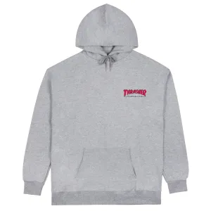 Thrasher - Little Outline Hoodie Grey