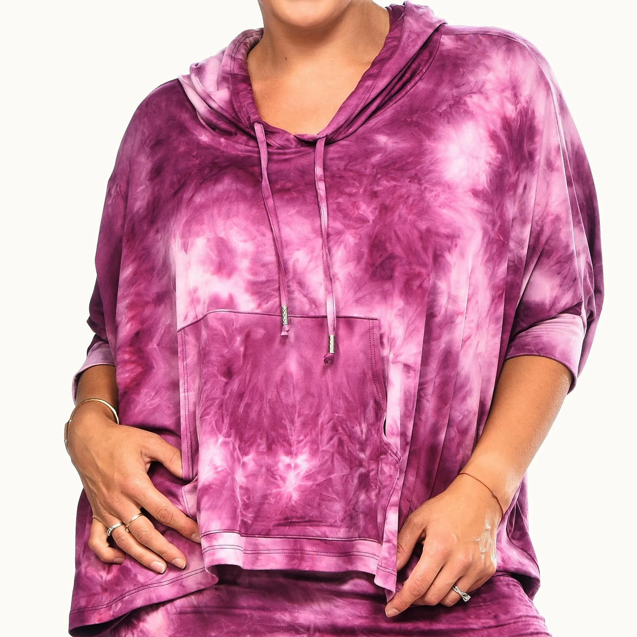 Tie Dye Relax Fit Hoodie