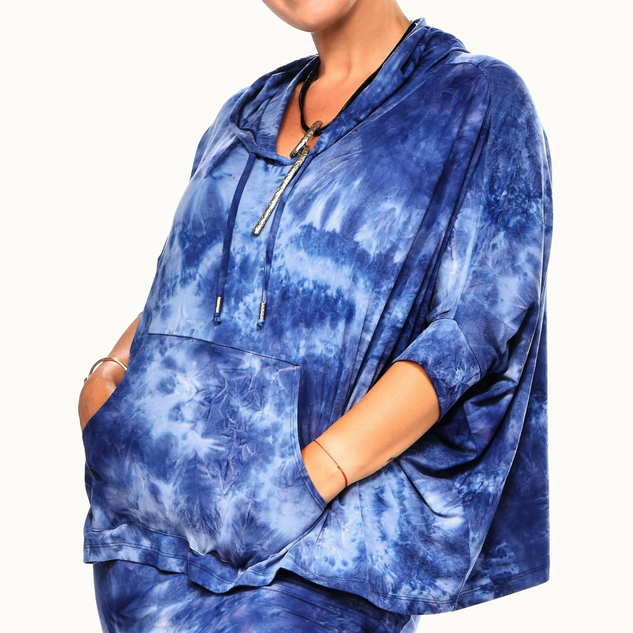 Tie Dye Relax Fit Hoodie