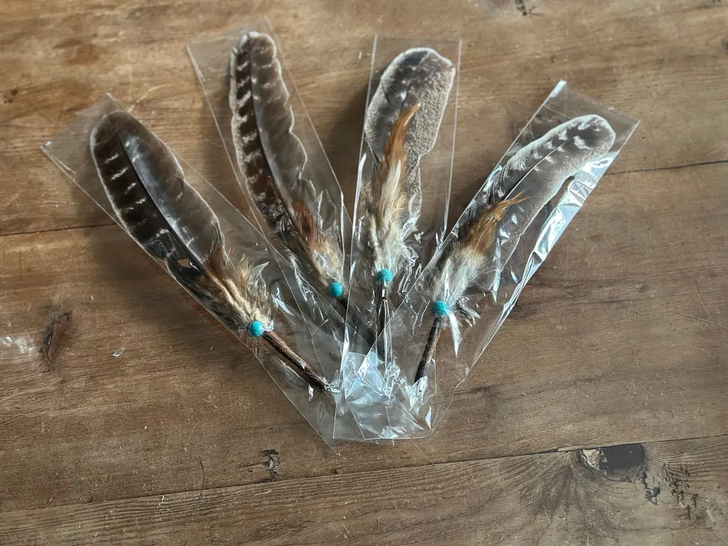 Turkey Feather for Smudging FB2591 🪽