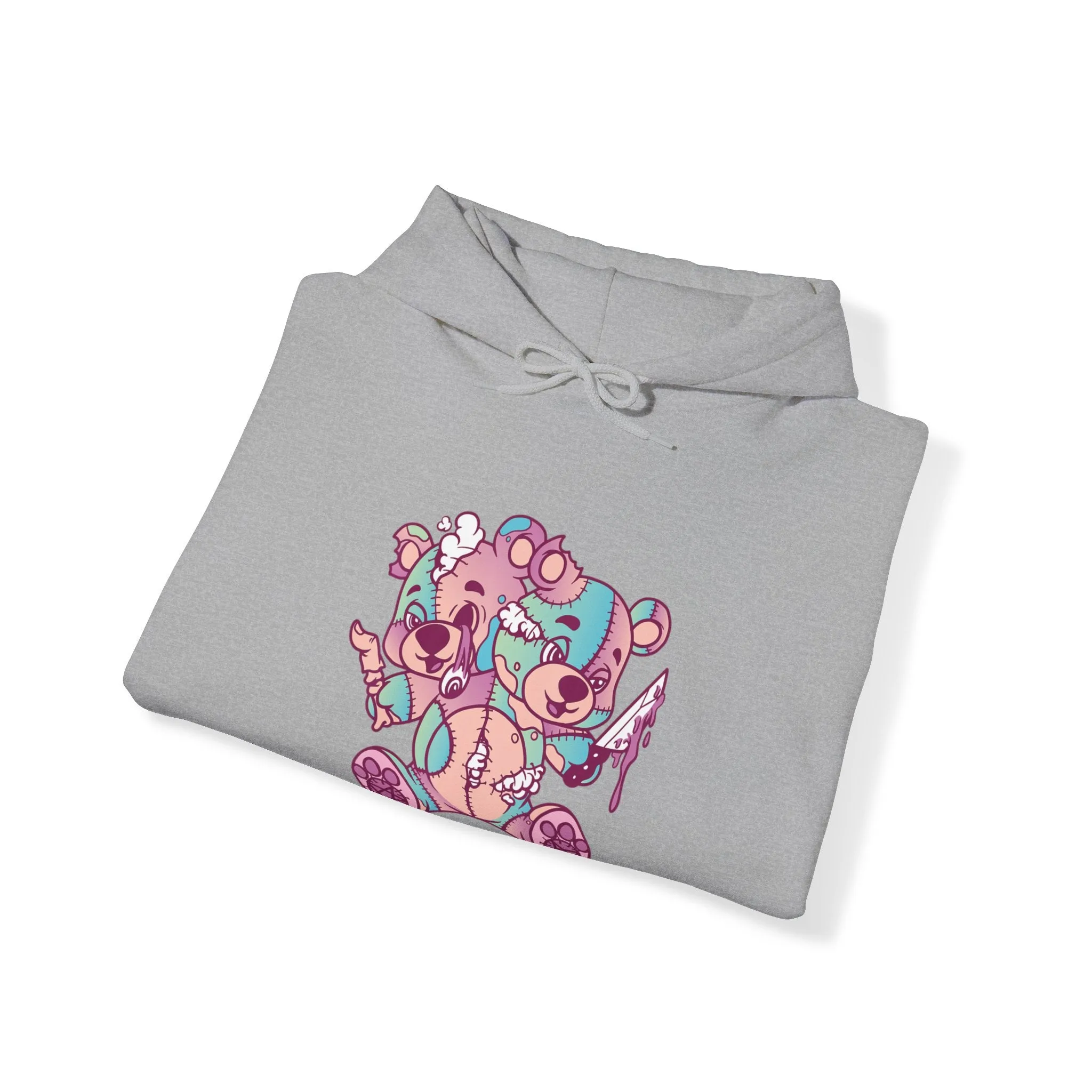 Two Headed Teddy Bear Hoodie