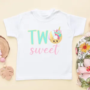 Two Sweet 2nd Birthday T Shirt