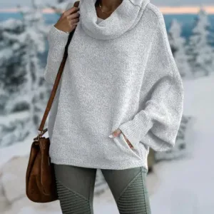 Ulrike - elegant women's turtle shell jumper
