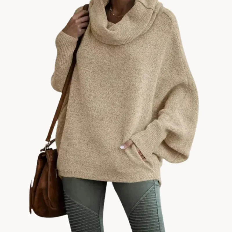 Ulrike - elegant women's turtle shell jumper