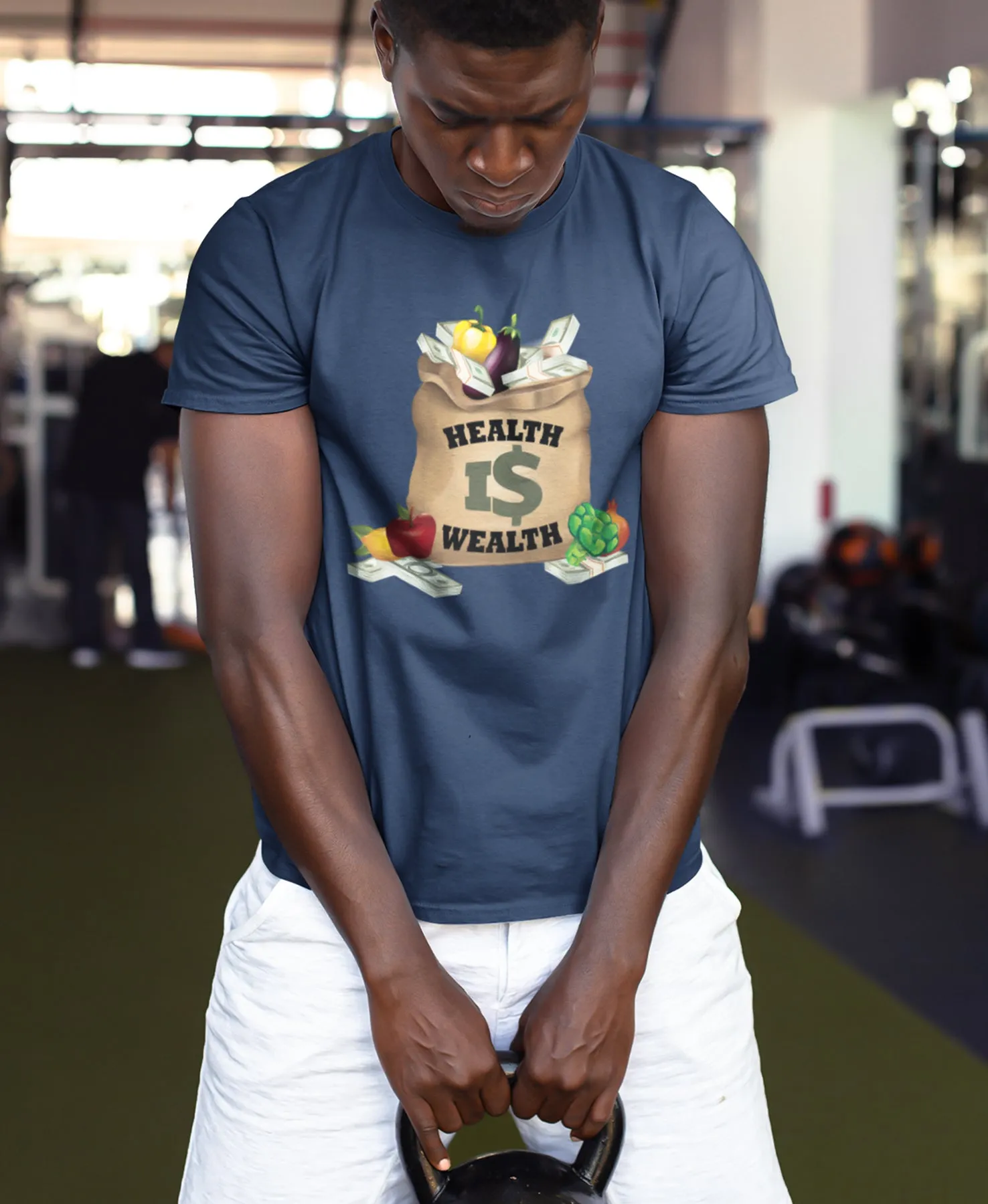 Unisex Health is Wealth T-Shirt