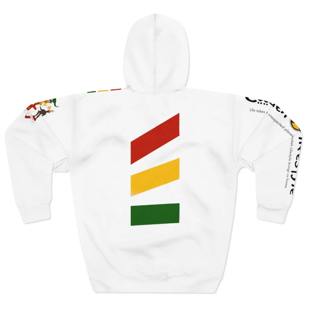 Unisex Pullover Hoodie (DC-WHT)