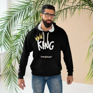 Unisex Pullover Hoodie (KING-BLKPANCOL)