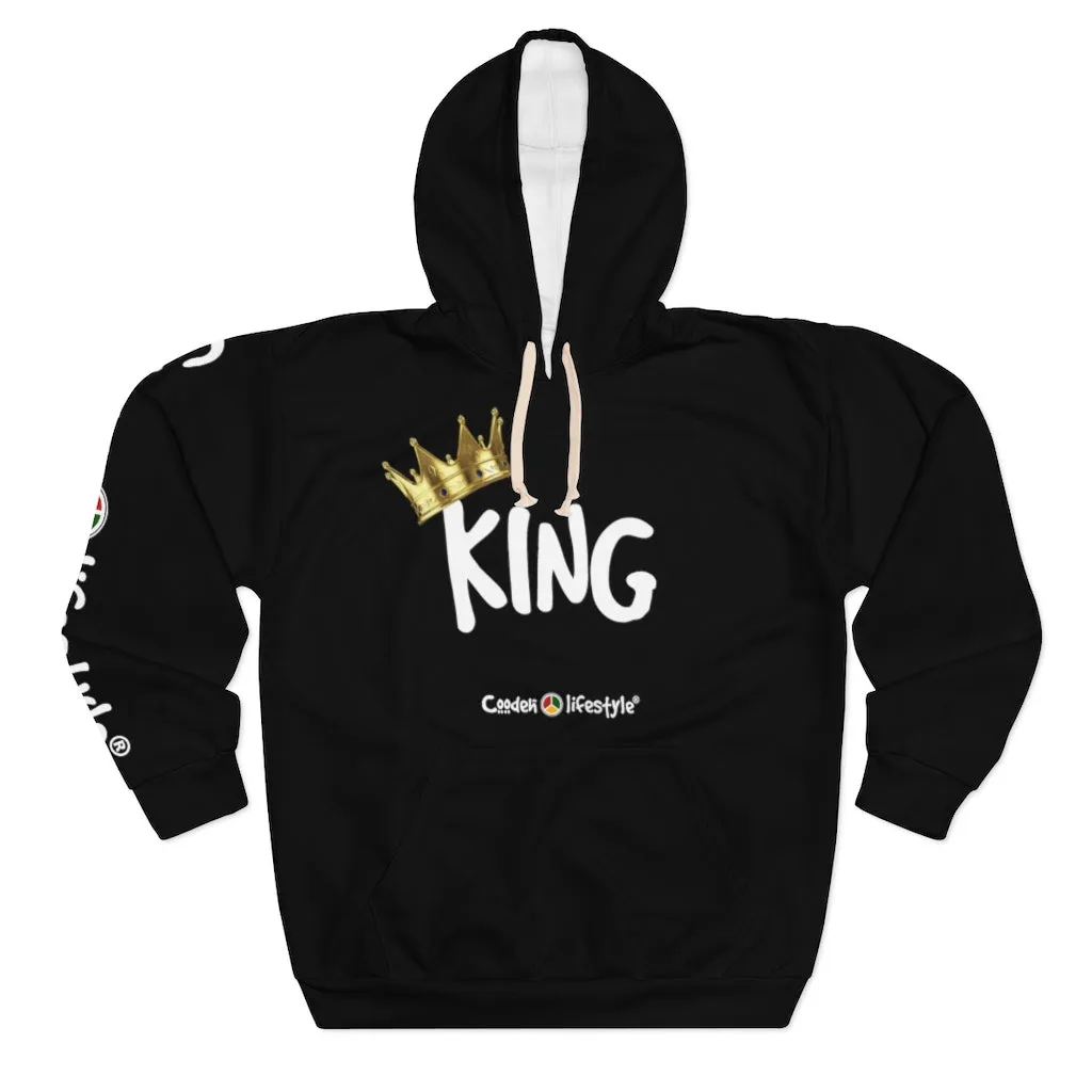 Unisex Pullover Hoodie (KING-BLKPANCOL)