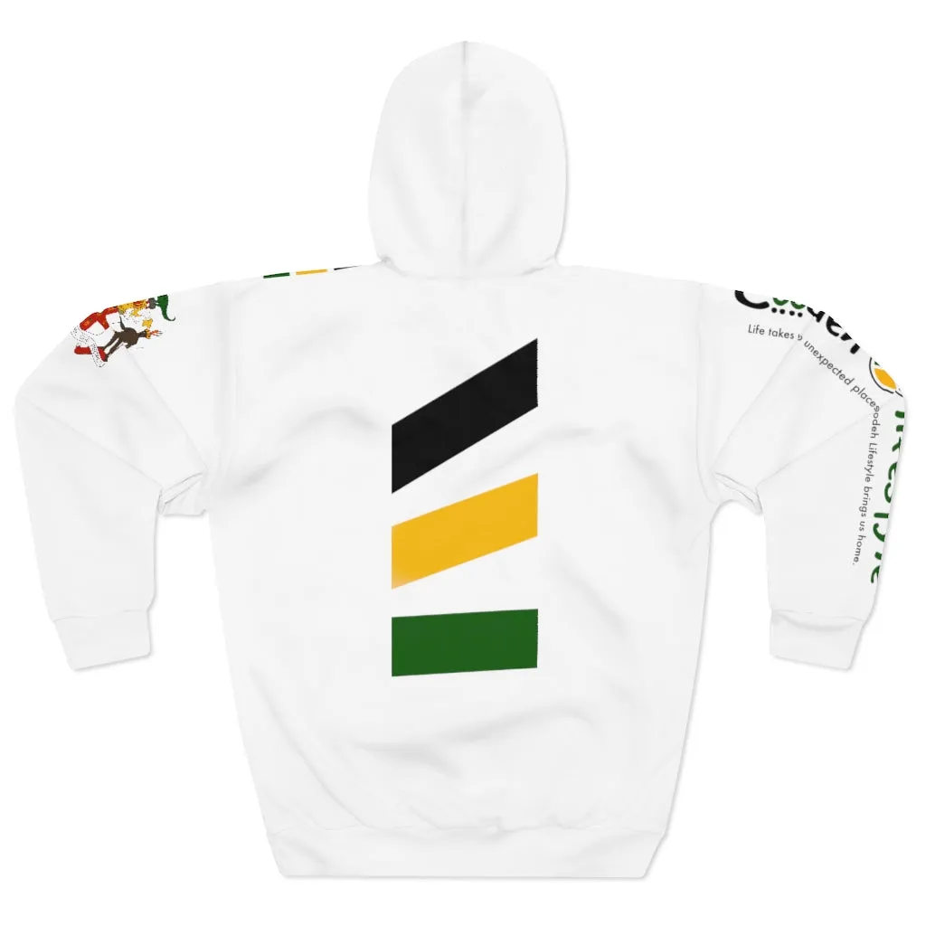 Unisex Pullover Hoodie (NWNF-WHT)