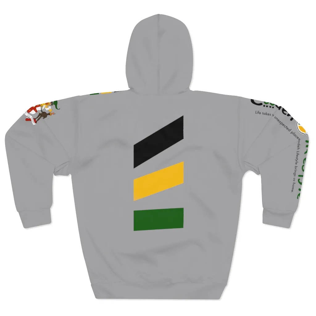 Unisex Pullover Hoodie (YuhDunKnow-GREYJACOL)