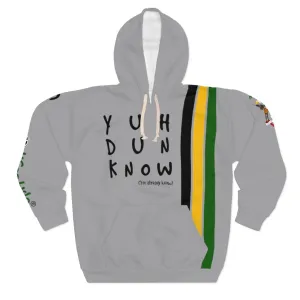 Unisex Pullover Hoodie (YuhDunKnow-GREYJACOL)