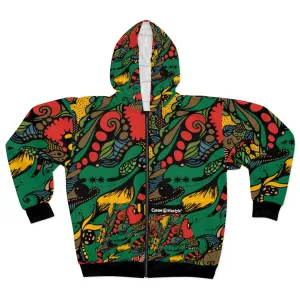 Unisex Zip Hoodie (Multi-Art1-AAF)
